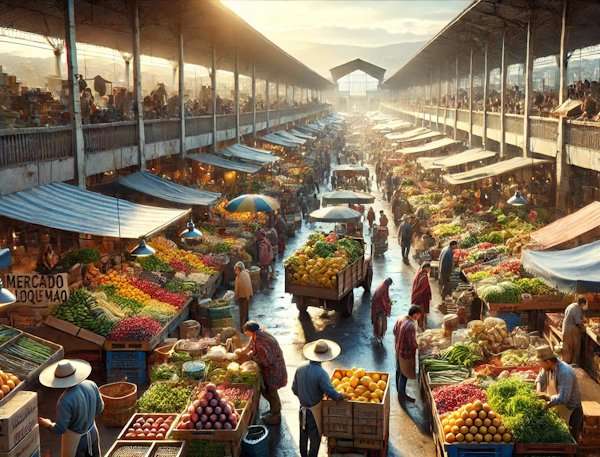 Mercado Paloquemao - Famous Attractions in Bogota