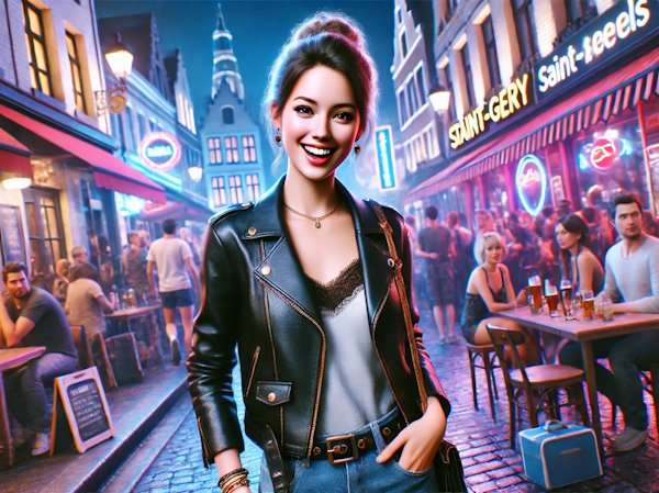 Experience the Nightlife in the Saint-Géry District