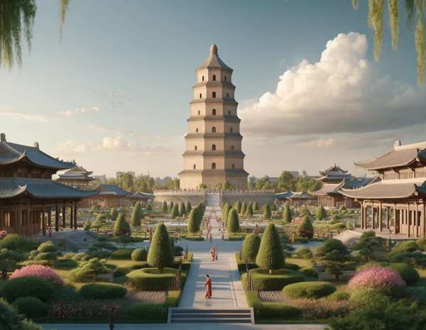 The Big Wild Goose Pagoda