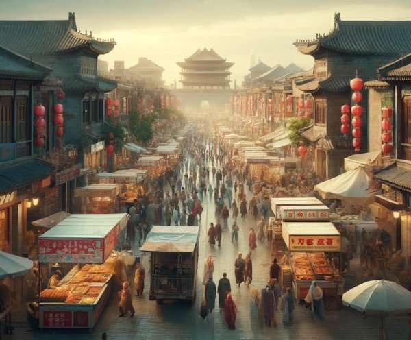 The Muslim Quarter - Great Mosque of Xi'an
