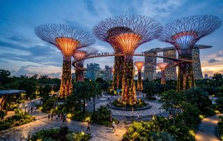 Singapore Arrival: The Changi Jewel, Gardens by the Bay & Transit Logistics (Singapore Day 1)