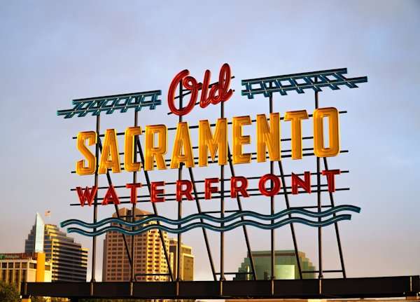 Old Sacramento Waterfront, Sacramento landmarks