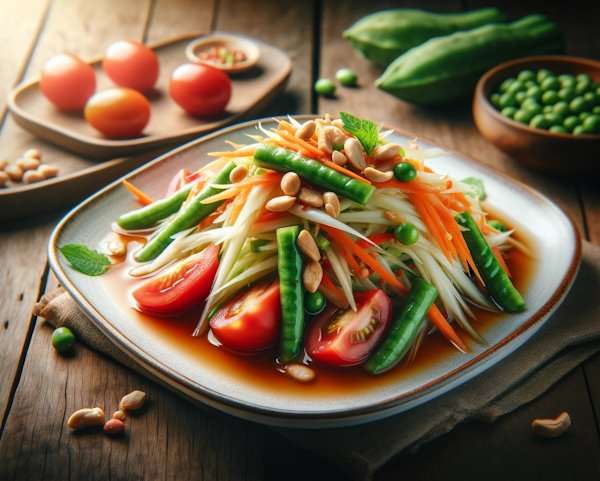 Som Tum (Green Papaya Salad)