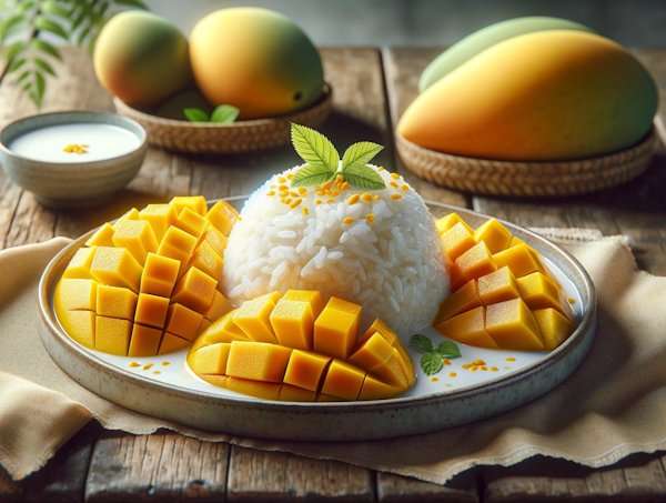 Mango Sticky Rice (Khao Niew Mamuang)