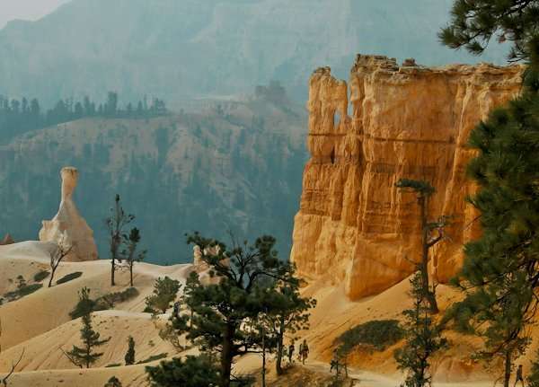 Agua Canyon: A Contrast in Colors