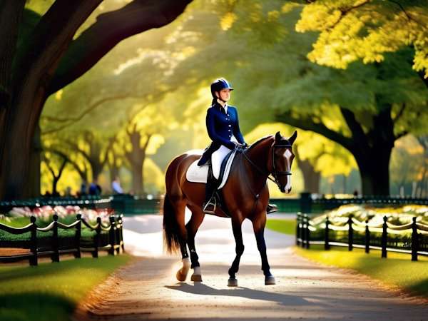 Horseback Riding at Central Park in New York City