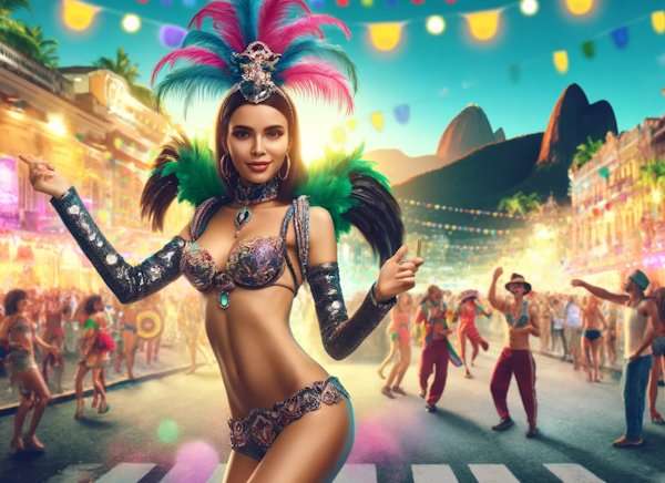 Carnival in Rio de Janeiro, Brazil
