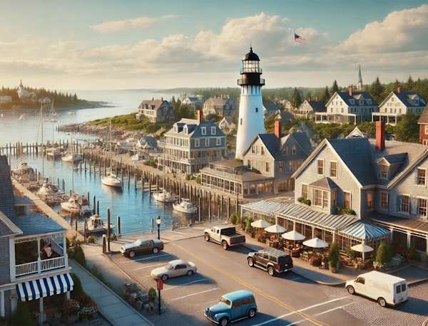 Coastal Beauty: Portsmouth to Kennebunkport, Maine