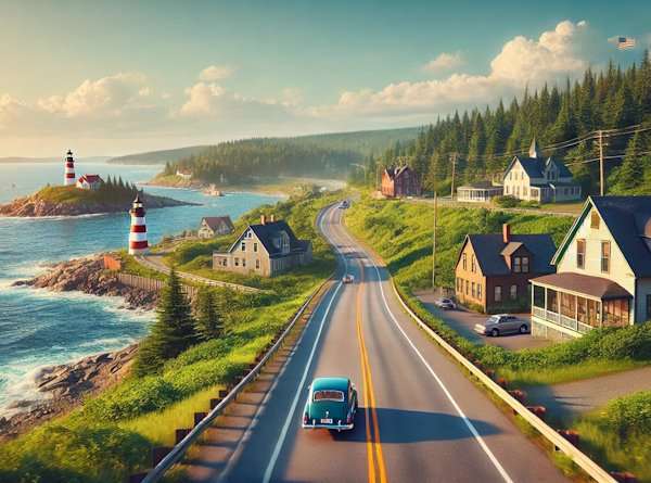 The Scenic Route: Portland to Camden, Maine