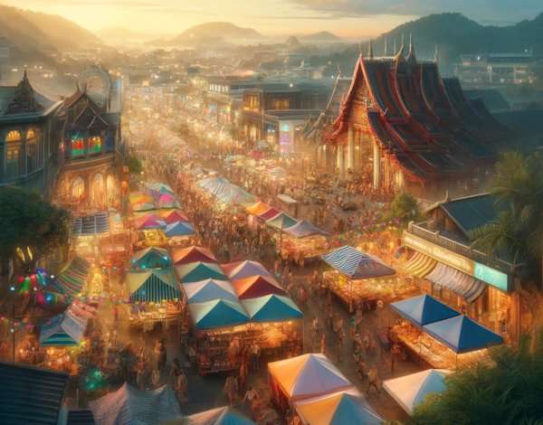 Night Markets in Thailand