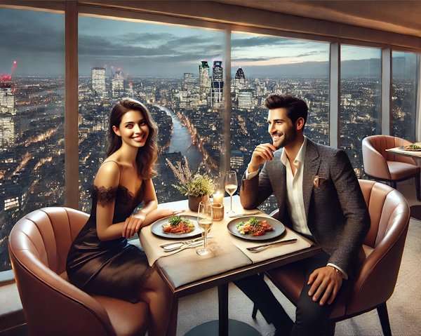 Duck & Waffle - Things to do as a Couple London