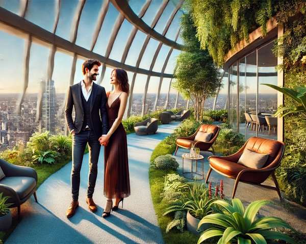 Things to do as a Couple London - Sky Gardens