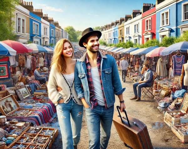 Portobello Road Market, London