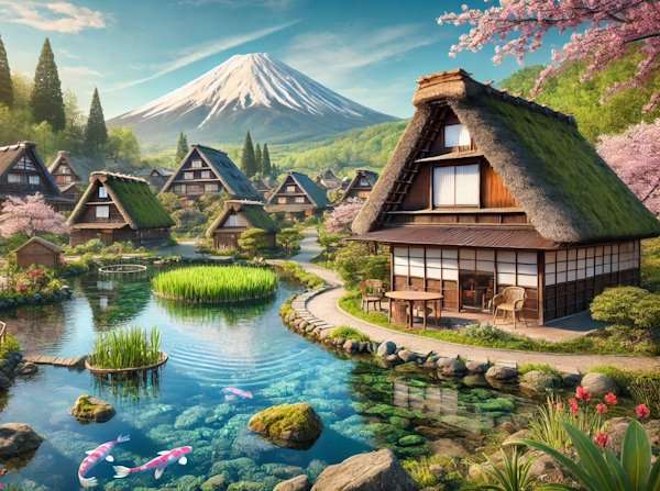 Oshino Hakkai - Day trips from Tokyo to Mount Fuji