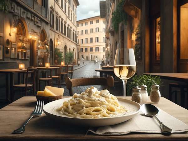 Cacio e Pepe, Rome