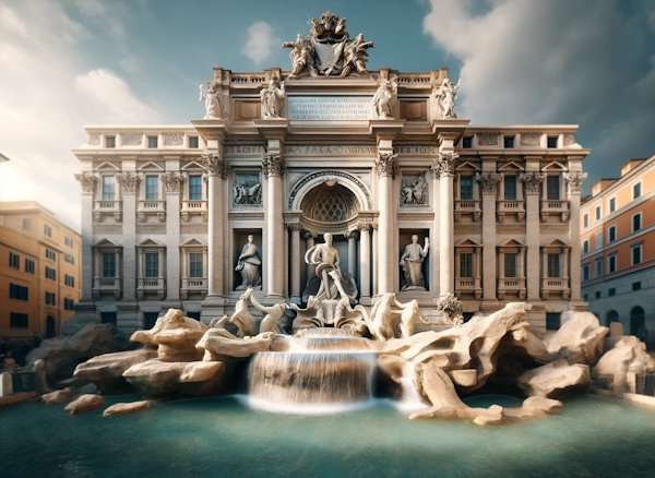 The Trevi Fountain