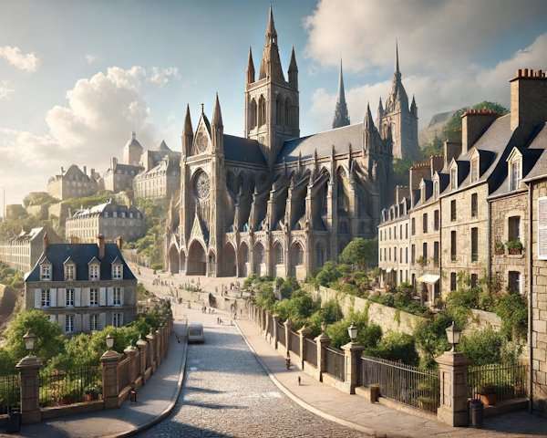 St. Malo Attractions - St Vincent Cathedral