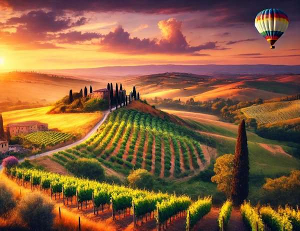 Tuscany: Scenic Beauty and Farmhouse Fun