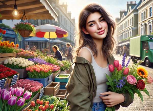 Exploring the Columbia Road Flower Market in East London