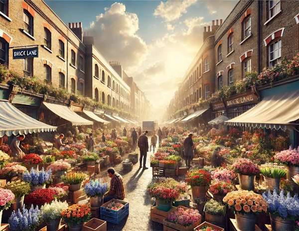 Unique Finds and Hidden Gems at the Flower Market in London