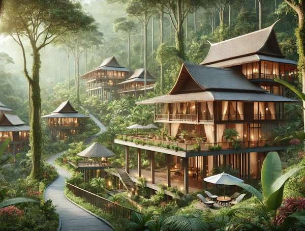 Unique Accommodations on Ko Lanta Thailand - Sanctuary Ko Lanta and Lanta Casuarina Beach Resort
