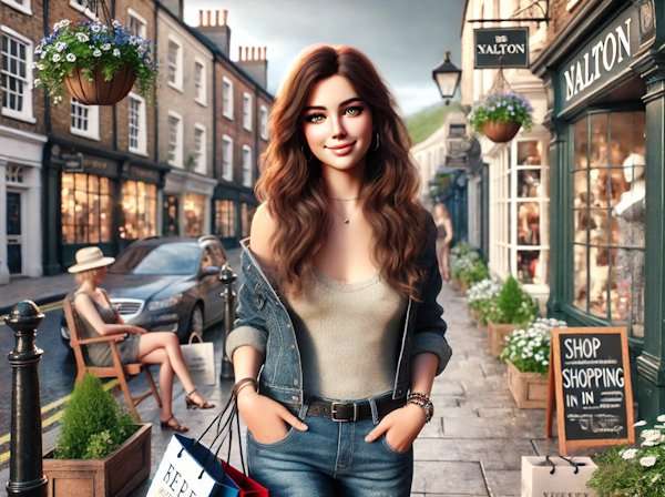 Shopping and Leisure in Malton Yorkshire England
