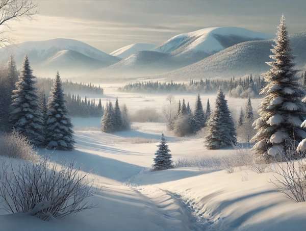 The Beauty of Quebec's Snowy Landscape