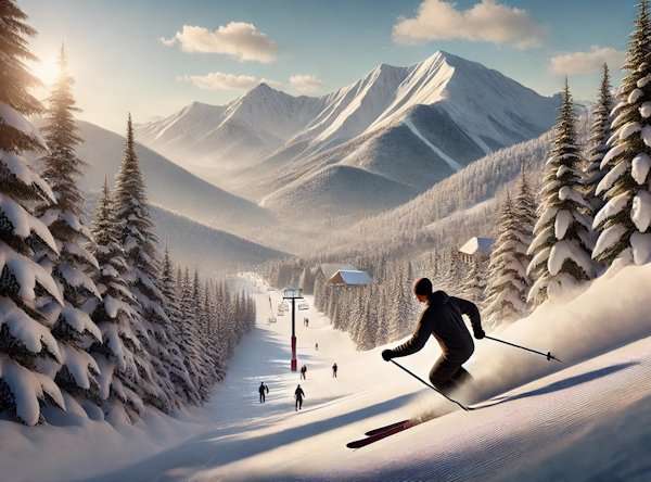 Skiing in the Laurentian Mountains: A Winter Wonderland