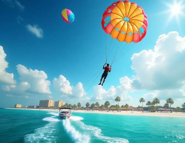 Parasailing Adventures, South Padre Island activities