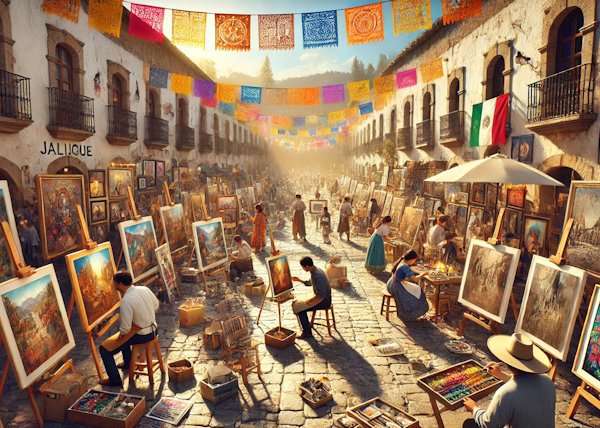 Tlaquepaque's Thriving Art Scene