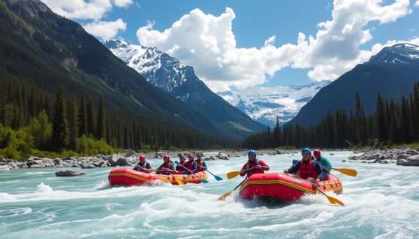 Canadian Rockies whitewater rafting Canadian Rockies whitewater rafting