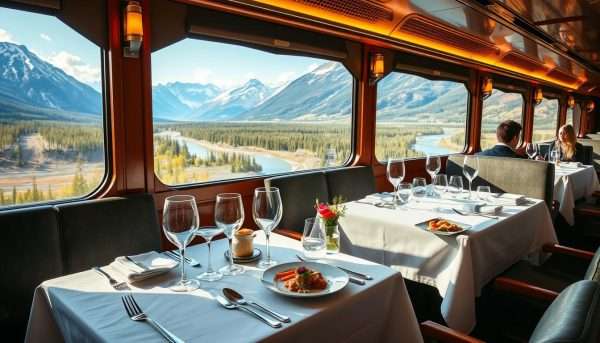 Culinary excellence on Rocky Mountaineer luxury rail tours