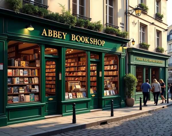 Abbey Bookshop, Paris hidden gems