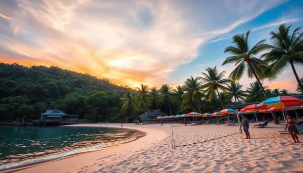 Phuket budget beach travel in February