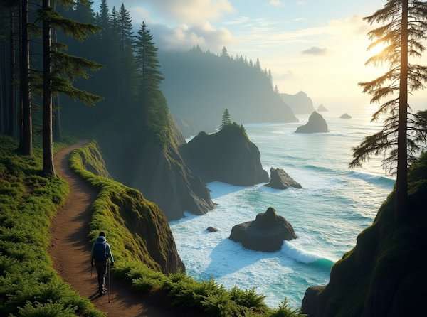 North Coast Trail, Olympic National Park, Coastal Walks in the US