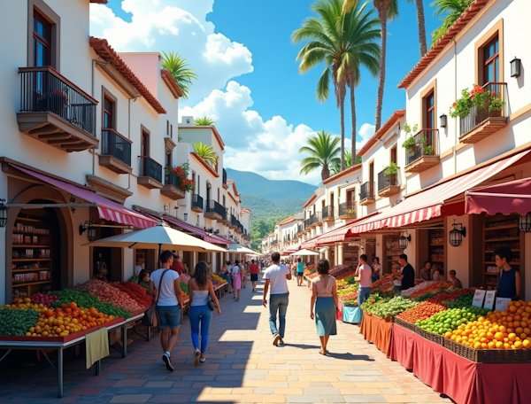 Mercado de La Laguna, Canarian Food