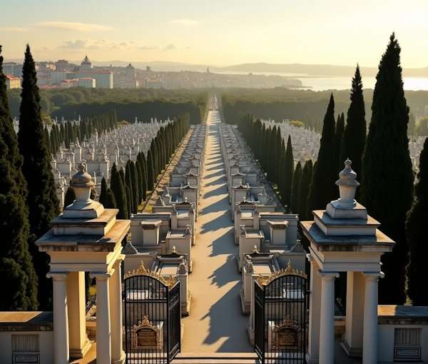 Cemitério dos Prazeres, Lisbon landmarks
