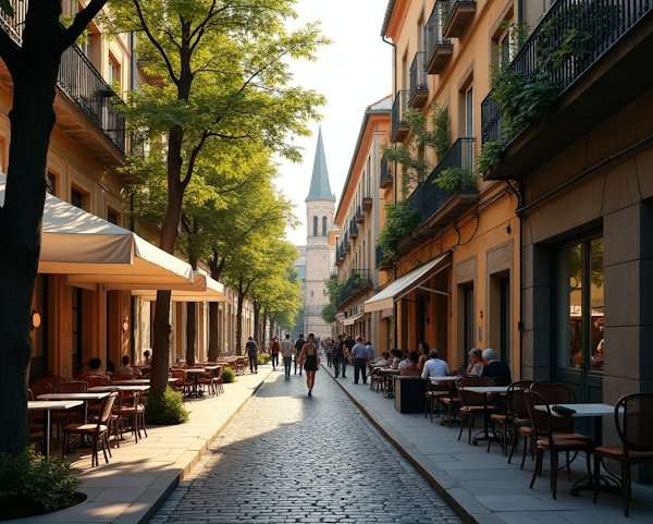 Rua do Paseo Shopping, things to do in Ourense