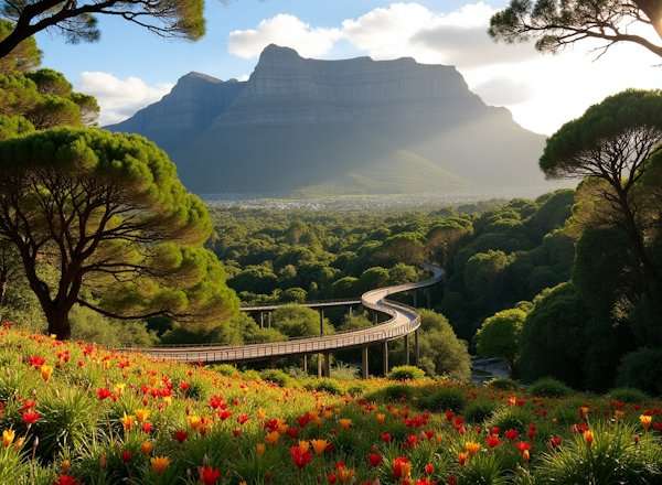 Kirstenbosch National Botanical Garden, Cape Town: Showcasing South Africa's Unique Flora