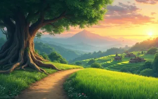 The Hidden Magic Behind Studio Ghibli Landscapes: From Fantasy to Reality