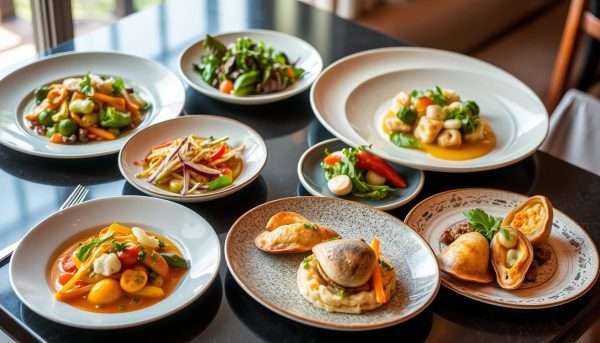 Farm-to-table dishes at Vianda restaurant in San Juan, showcasing the best restaurants in Puerto Rico's innovative cuisine Farm-to-table dishes at Vianda restaurant in San Juan, showcasing the best restaurants in Puerto Rico's innovative cuisine
