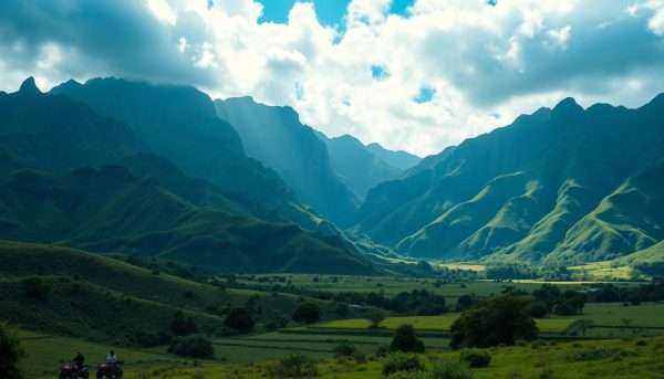 Kualoa Ranch with its dramatic mountain backdrop - adventure destination in our Oahu itinerary Kualoa Ranch with its dramatic mountain backdrop - adventure destination in our Oahu itinerary