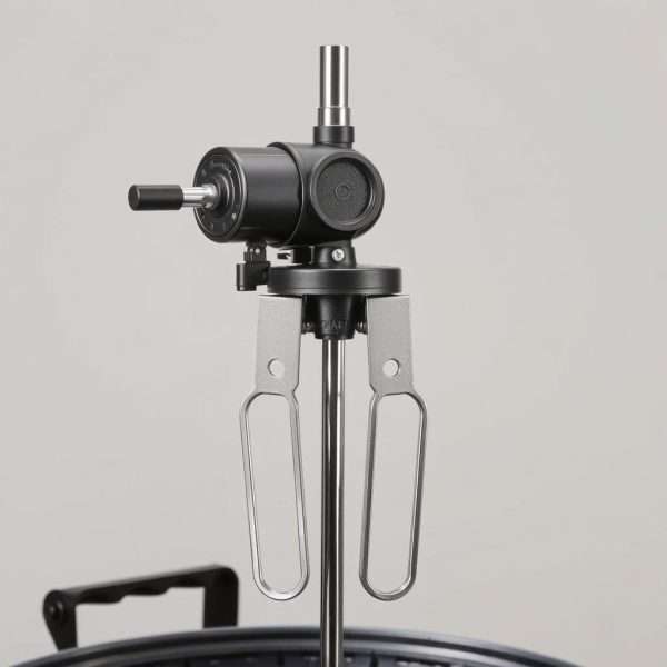 Rotisserie grill attachment for cooking roticcorie fruit Rotisserie grill attachment for cooking roticcorie fruit