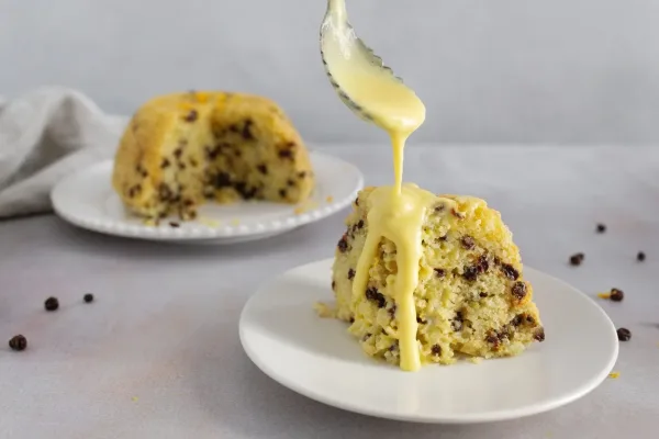 Spotted Dick, Traditional English food