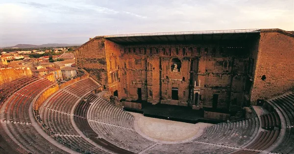 Theater of Orange, France, Roman Ruins