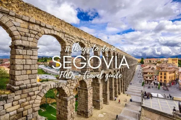 Aqueduct of Segovia, Spain, Roman Ruins