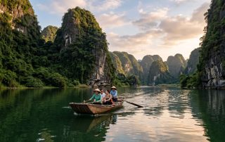 Ninh Binh Day Trip: Trang An Rowing Boats, Mua Cave Dragon Peak & Countryside Logistics