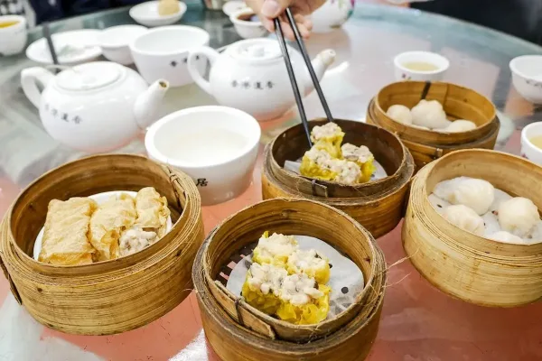 Siu Mai Dumplings at Tung Tat, Hong Kong street food