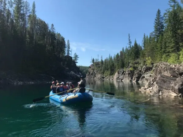 Scenic Float on the Middle Fork River