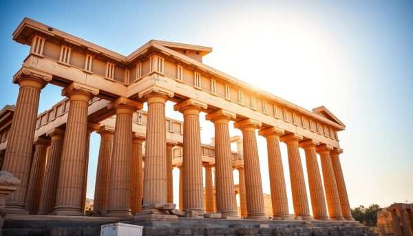 Ancient Greek temples at Paestum near Salerno Coast Ancient Greek temples at Paestum near Salerno Coast